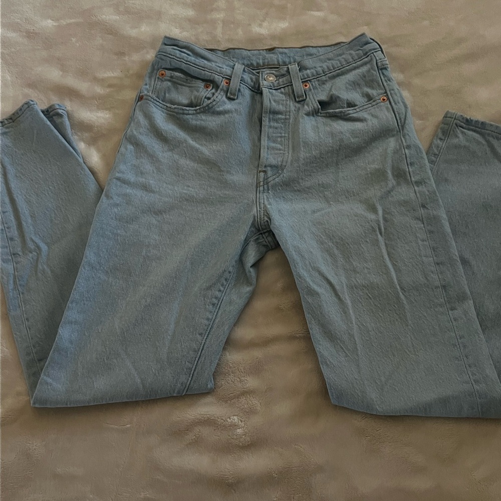 Levi's Blue Straight Jeans Classic Style